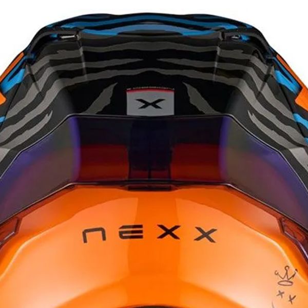 Nexx X.R3R Ziger Orange Blue