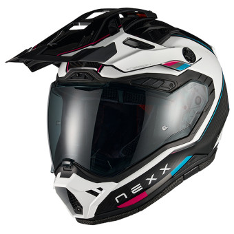 Full Face Nexx X.Rally Raid Blue Pink