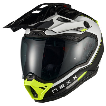Casque Full Face Nexx X.Rally Raid White Neon