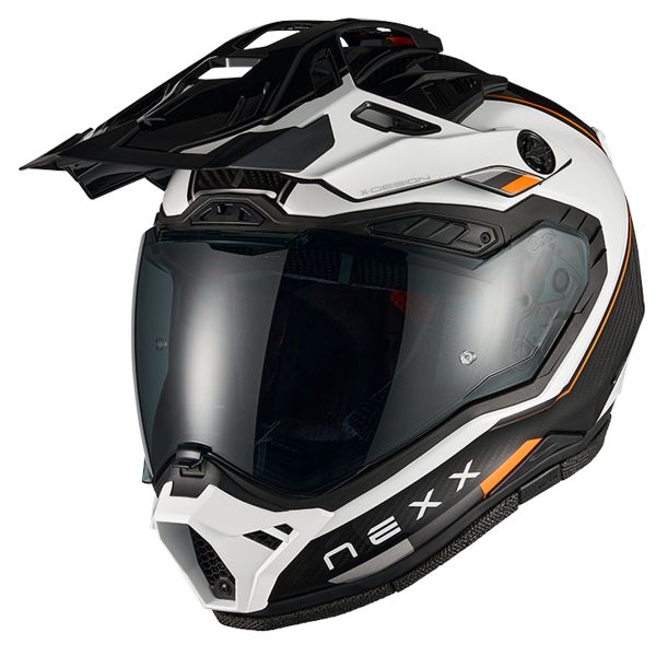 Full Face Nexx X.Rally Raid White Orange
