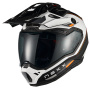 Casque Full Face Nexx X.Rally Raid White Orange