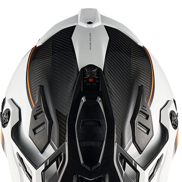 Nexx X.Rally Raid White Orange