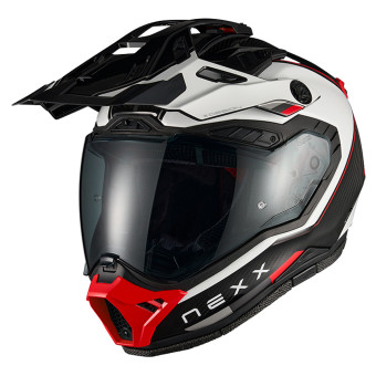 Casque Full Face Nexx X.Rally Raid White Red