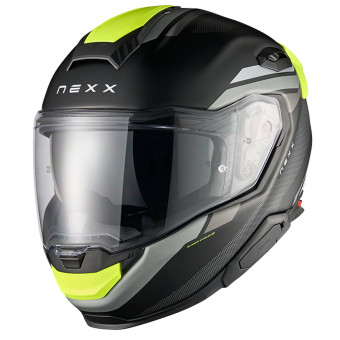 Casque Full Face Nexx X.TR Quanta Black Neon Mat