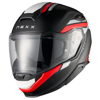 Casque Full Face Nexx X.TR Quanta Black Red Mat