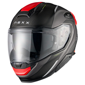 Casque Full Face Nexx X.TR Rush Black Red Mat