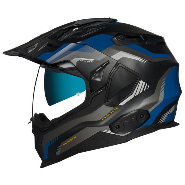 Columbus Blue Black Mat