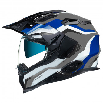 Casque Full Face Nexx X.WED2 Columbus Blue Grey Casque Full Face Nexx X.WED2 Columbus Blue Grey