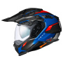 Casque Full Face Nexx X.WED3 Keyo Blue Red Matt