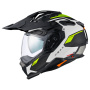 Casque Full Face Nexx X.WED3 Keyo White Neon Matt