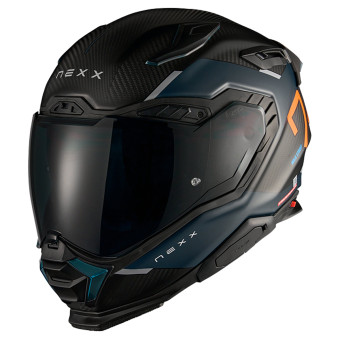 Casque Full Face Nexx X.WST3 Manga Orange Blue Mat