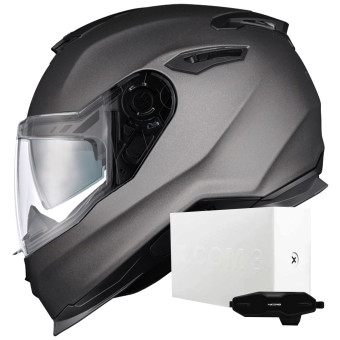 Full Face Nexx Y.100 Core Titanium Matt + X.COM 3