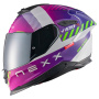 Casque Full Face Nexx Y.100R Fade Purple White
