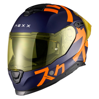 Casque Full Face Nexx Y.100R Nippon Indigo Blue Mat