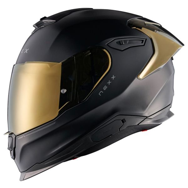Full Face Nexx Y.100R Subsonic Black Gold Mat Full Face Nexx Y.100R Subsonic Black Gold Mat