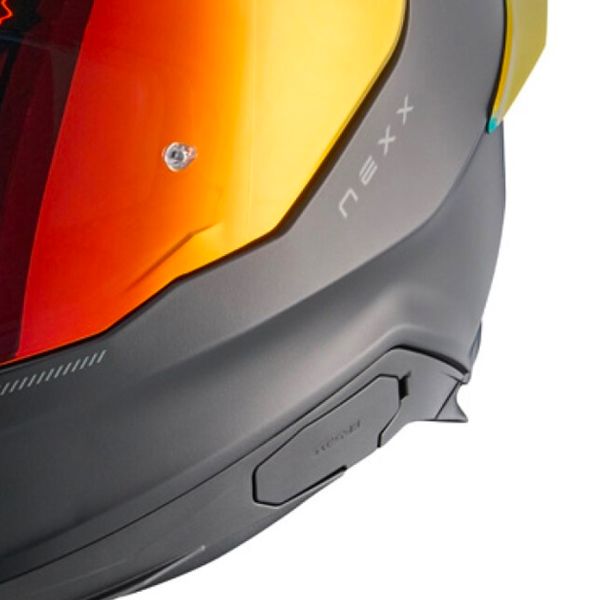 Nexx Y.100R Subsonic Black Red Mat