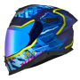 Casque Full Face Nexx Y.100R Urbangram Indigo Blue Matt