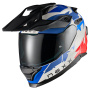 Casque Full Face Nexx Y.Travl Primal Blue Red