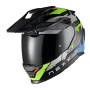 Casque Full Face Nexx Y.Travl Primal Neon Black Mat