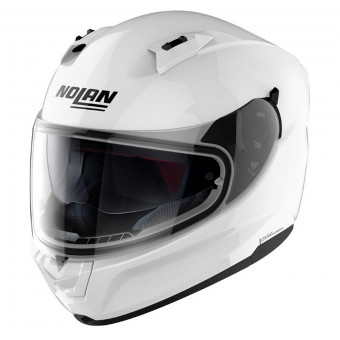 Full Face Nolan N60-6 Classic Metal White 5
