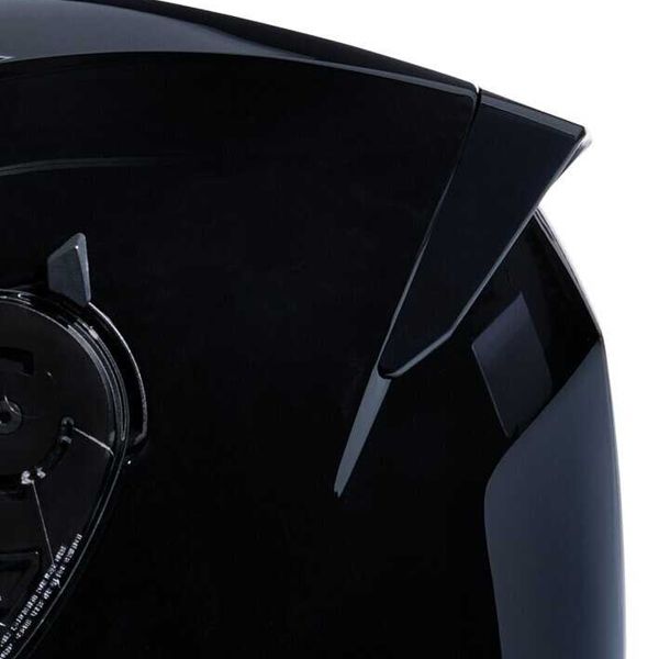 Casque Moto Nolan N40-5 Classic 301 M - Noir Brillant, Homologation ECE 22-06, Polycarbonate Lexan, Intérieur Clima Comfort