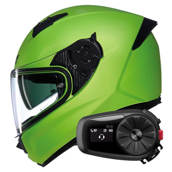 Full Face Nolan N60-6 Classico Nobile 322 + Kit Bluetooth 5S Solo