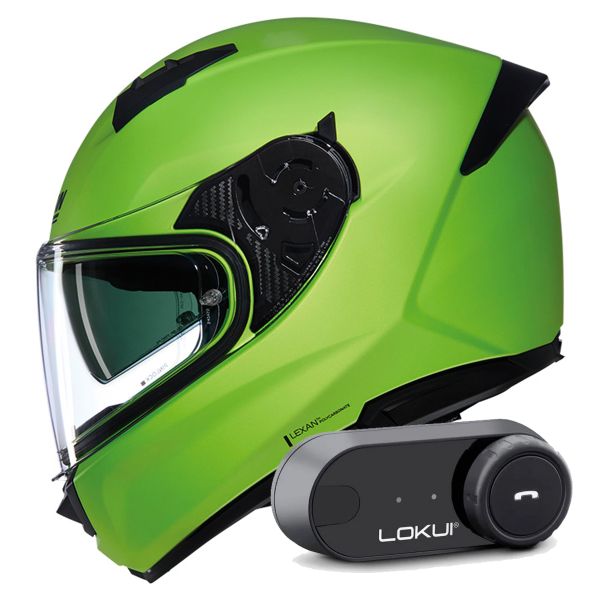 Full Face Nolan N60-6 Classico Nobile 322 + Kit Bluetooth Lokui K30