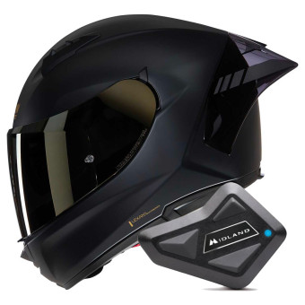 Full Face Nolan N60-6 Sport Aureo 331 + Kit Bluetooth BT Mini