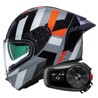 Full Face Nolan N60-6 Sport Dinamico 345 + Kit Bluetooth 5S Solo