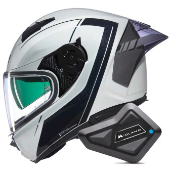 Full Face Nolan N60-6 Sport Mesmerico 341 + Kit Bluetooth BT Mini