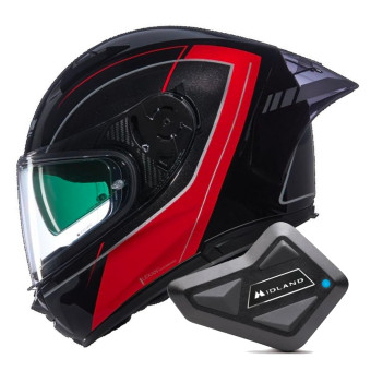 Full Face Nolan N60-6 Sport Mesmerico 342 + Kit Bluetooth BT Mini