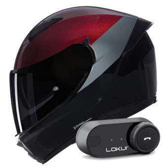 Full Face Nolan N60-6 Verniciatura Speciale 343 + Kit Bluetooth Lokui K30