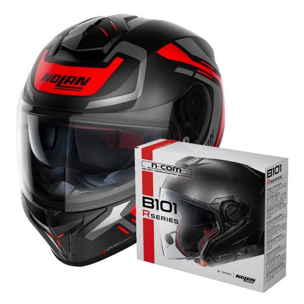 Full Face Nolan N80-8 Ally N-Com 39 + Kit Bluetooth B101R