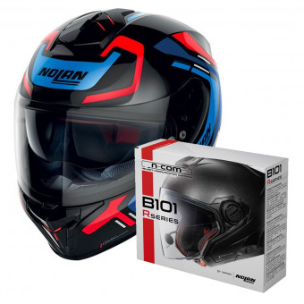 Full Face Nolan N80-8 Ally N-Com 43 + Kit Bluetooth B101R