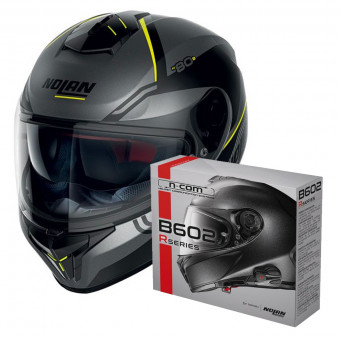 Full Face Nolan N80-8 Astute N-Com 25 + Kit Bluetooth B602R