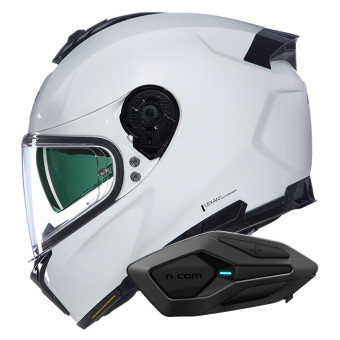 Full Face Nolan N80-8 Classico 305 + Kit Bluetooth N-Com Bluetooth+