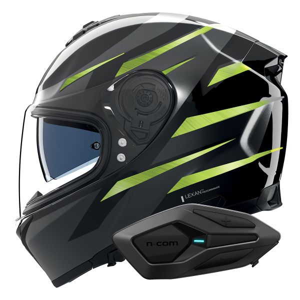 Full Face Nolan N80-8 Fervo 354 + Kit Bluetooth N-Com Bluetooth+