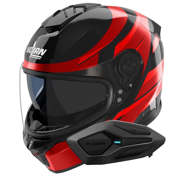 Full Face Nolan N80-8 Fervo 355 + Kit Bluetooth N-Com Bluetooth+