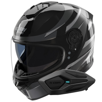 Full Face Nolan N80-8 Fervo 356 + Kit Bluetooth N-Com Bluetooth+