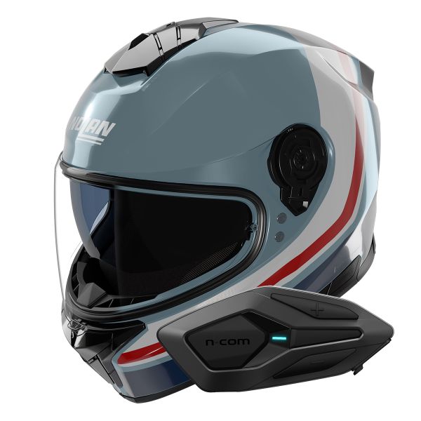 Full Face Nolan N80-8 Incline 352 + Kit Bluetooth N-Com Bluetooth+