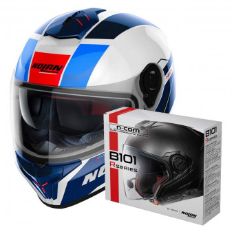 Full Face Nolan N80-8 Mandrake N-Com 50 + Kit Bluetooth B101R