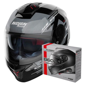 Full Face Nolan N80-8 Meteor N-Com 67 + Kit Bluetooth B602R