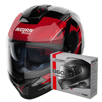 Full Face Nolan N80-8 Meteor N-Com 68 + Kit Bluetooth B602R