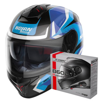 Full Face Nolan N80-8 Rumble N-Com 60 + Kit Bluetooth B602R