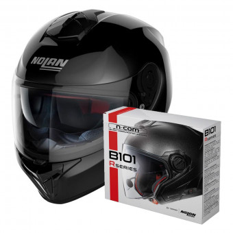 Full Face Nolan N80-8 Special N-Com Black 12 + Kit Bluetooth B101R