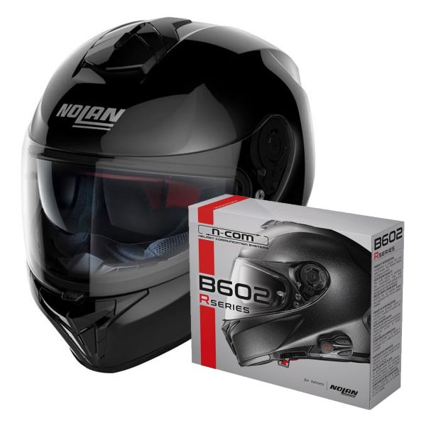 Full Face Nolan N80-8 Special N-Com Black 12 + Kit Bluetooth B602R