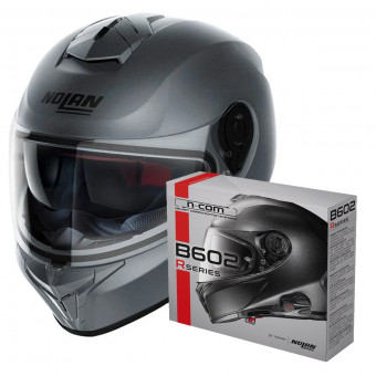 Full Face Nolan N80-8 Special N-Com Black Graphite 9 + Kit Bluetooth B602R