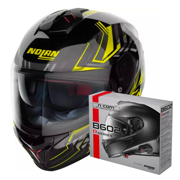 Full Face Nolan N80-8 Turbolence N-Com 78 + Kit Bluetooth B602R