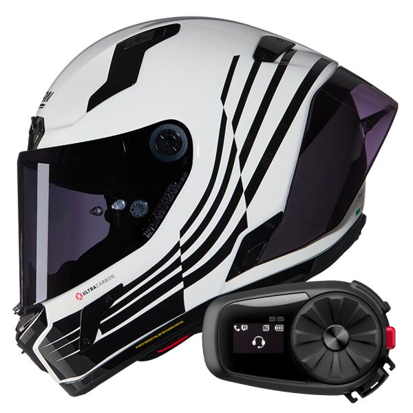 Full Face Nolan X-804 RS Ultra Carbon Ala 344 + Kit Bluetooth 5S Solo