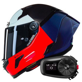Full Face Nolan X-804 RS Ultra Carbon Blocco 348 + Kit Bluetooth 5S Solo